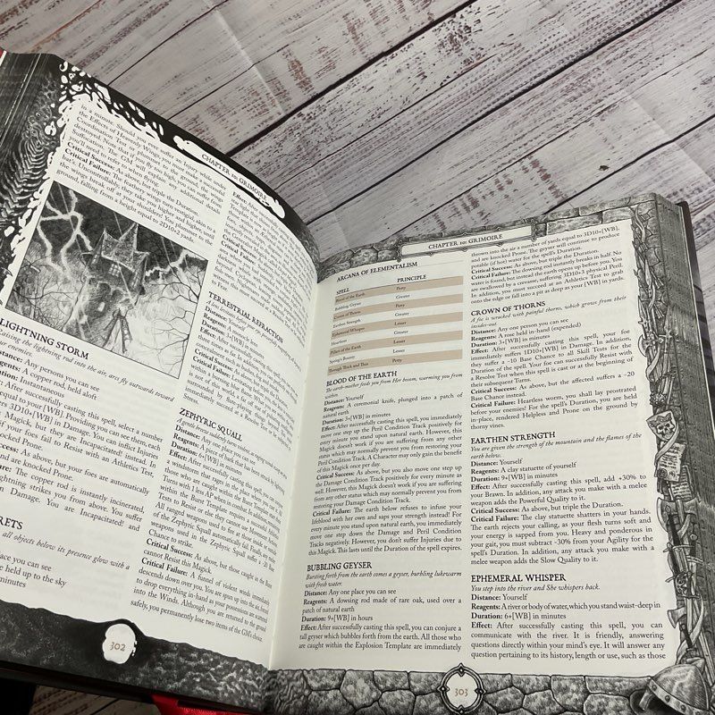 ZWEIHANDER Grim and Perilous RPG Revised Core Rulebook- Hardcover