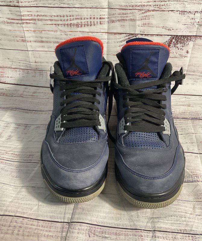Size 13- Jordan 4 Winter Loyal Blue 2019 Men's CQ9597-401