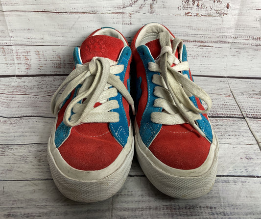 Converse Golf Le Fleur One Star Suede Sneakers Ox Molten Lava Women's 7 Men's 5