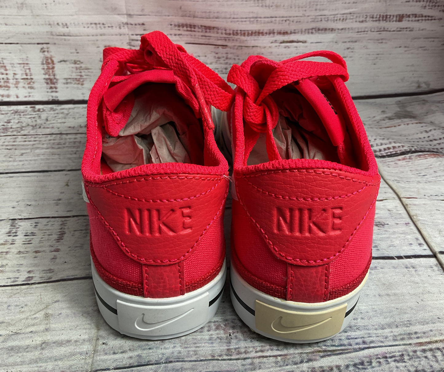 Nike Court Legacy Canvas Sneakers Siren Red 7
