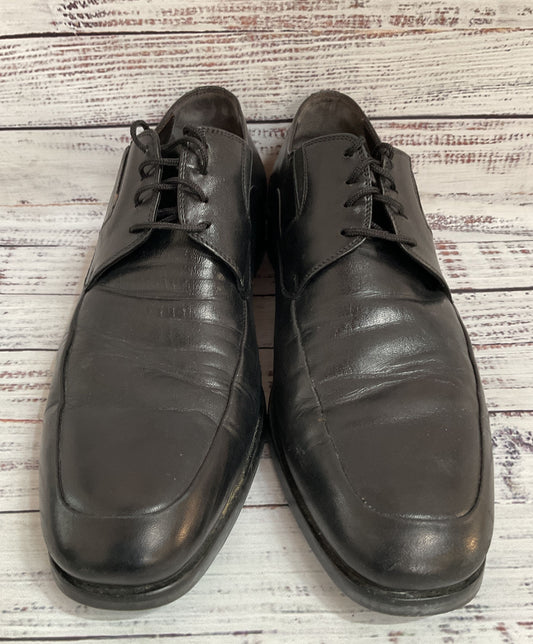 Bruno Magli Men's Black Leather Oxford Dress Shoes Size 8.5 Made in Italy