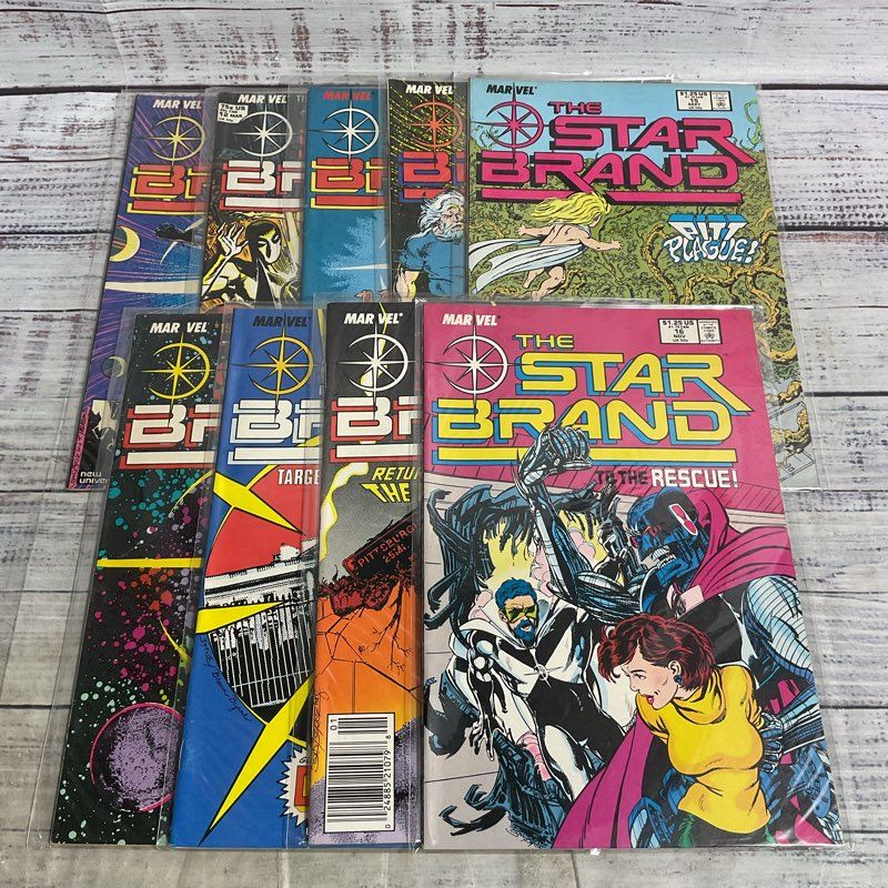 Star Brand #1-19 Marvel New Universe Full Vintage Comic Set 1987