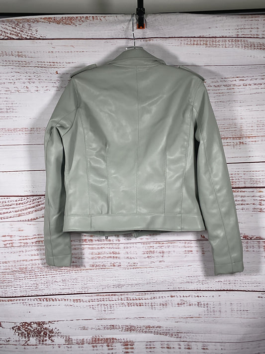 BlankNYC Gray Moto Biker Jacket - Size M