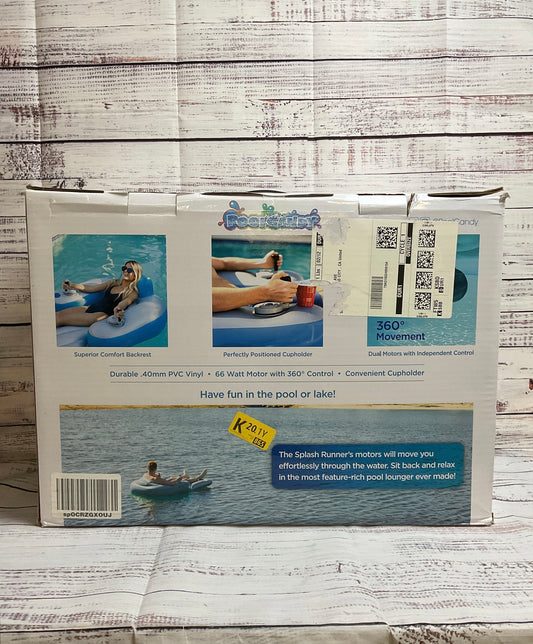 Summer Fun Pool Candy Splash Runner Motorized Deluxe Pool Lounger