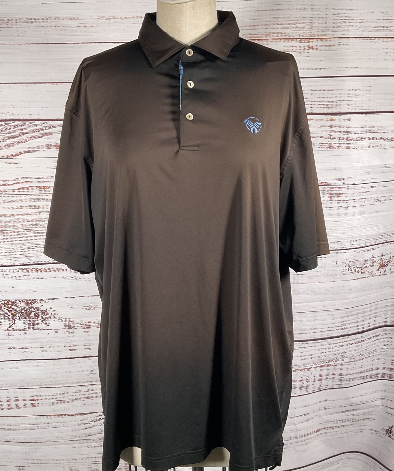 Peter Miller Summer Comfort Polo Shirt Brown XL