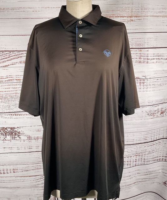 Peter Miller Summer Comfort Polo Shirt Brown XL