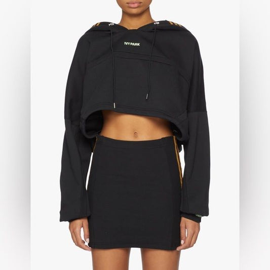 ADIDAS X IVY PARK Hooded Cut Out Dress - SZ S