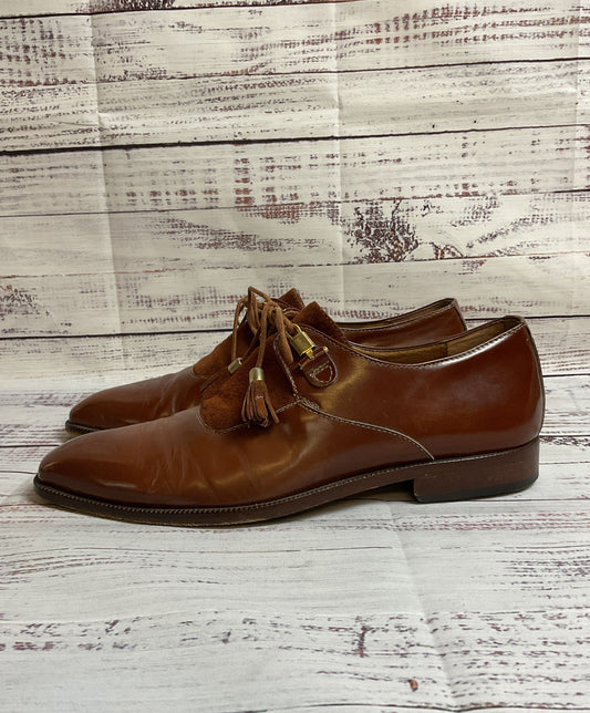 Emilio Franco Brown Loafer Pointed Toe Dress Shoe Men 7.5