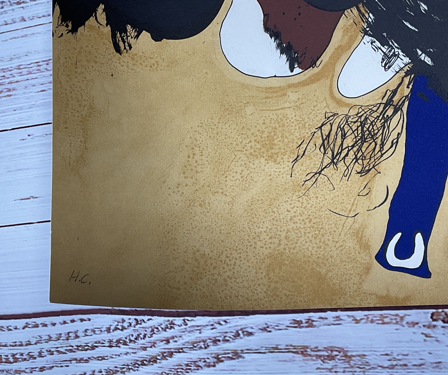 Untitled 1976 Lithograph Print Signed by Josep Guinovart