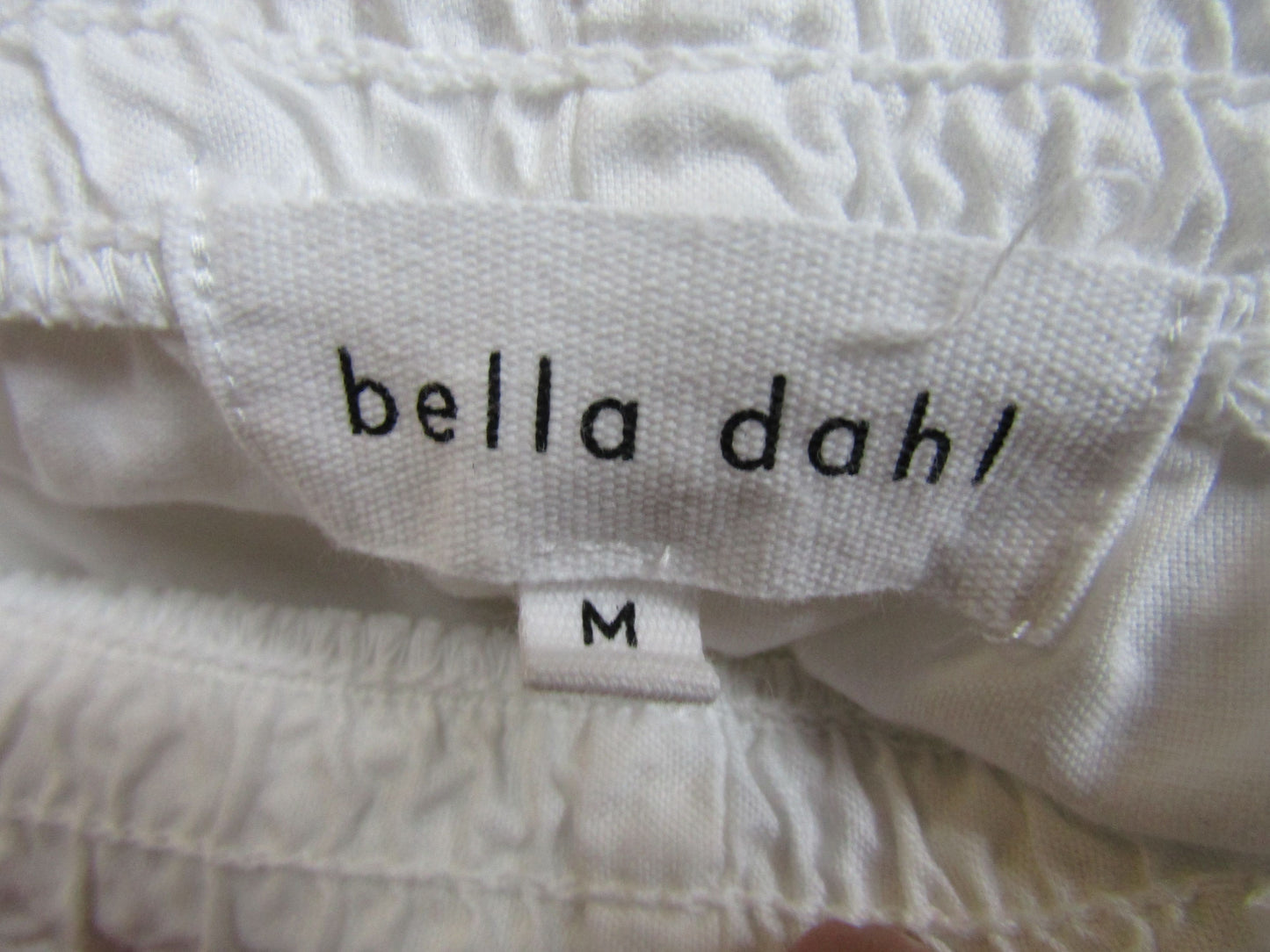 Bella Dahl Women's White Drawstring Pants Size M