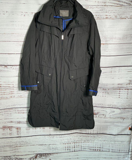 Women's Cole Haan Black Rain Coat Size M