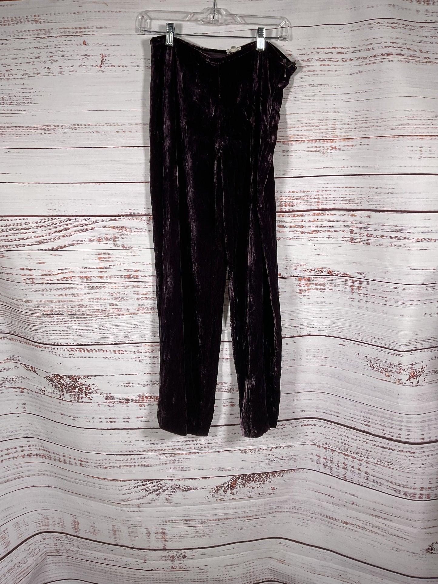 Armani Purple Velvet Pants - Size 8