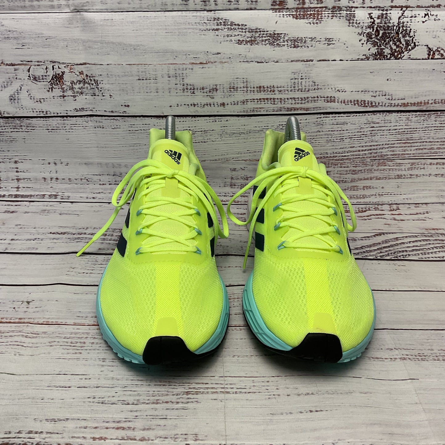 adidas SL20 Green Sunrise Pack Athletic Sneaker Running Shoe Women Size 8.5