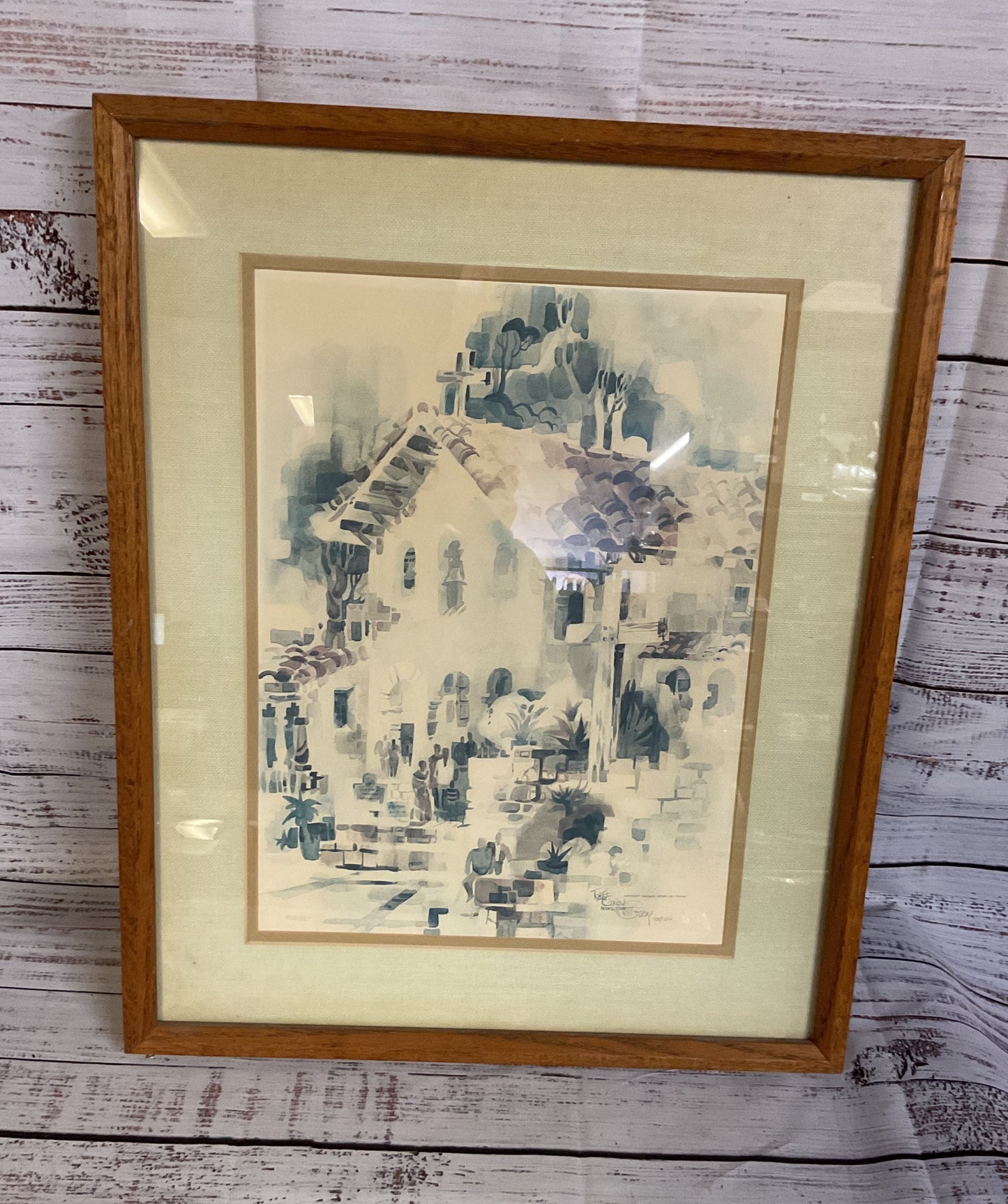 Limited Edition Signed Lithograph Print by Robert Gray Framed with COA 88/350