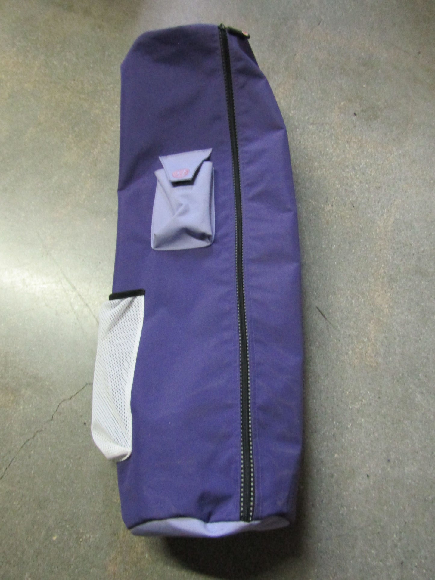 Lot of 2 Lululemon Heritage 365 Camo Smoky Red Night Sea & Purple Yoga Mat Bag