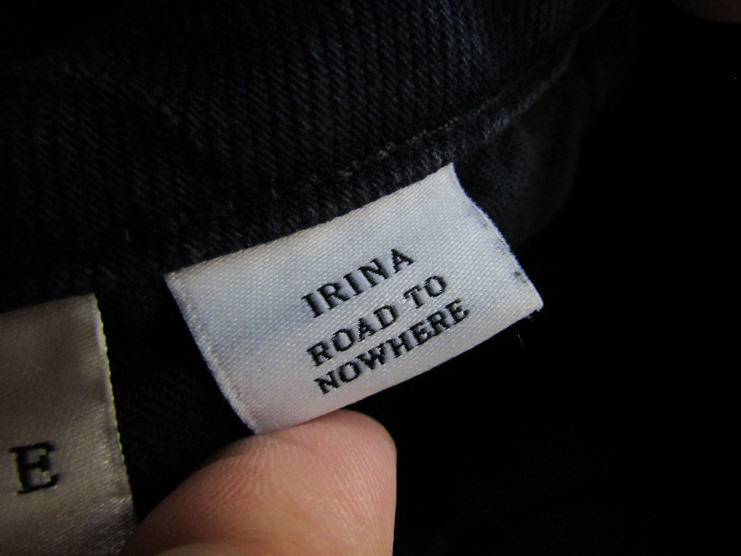 Trave Irina Women's Road to Nowhere Black Distressed Denim Jeans Size 25