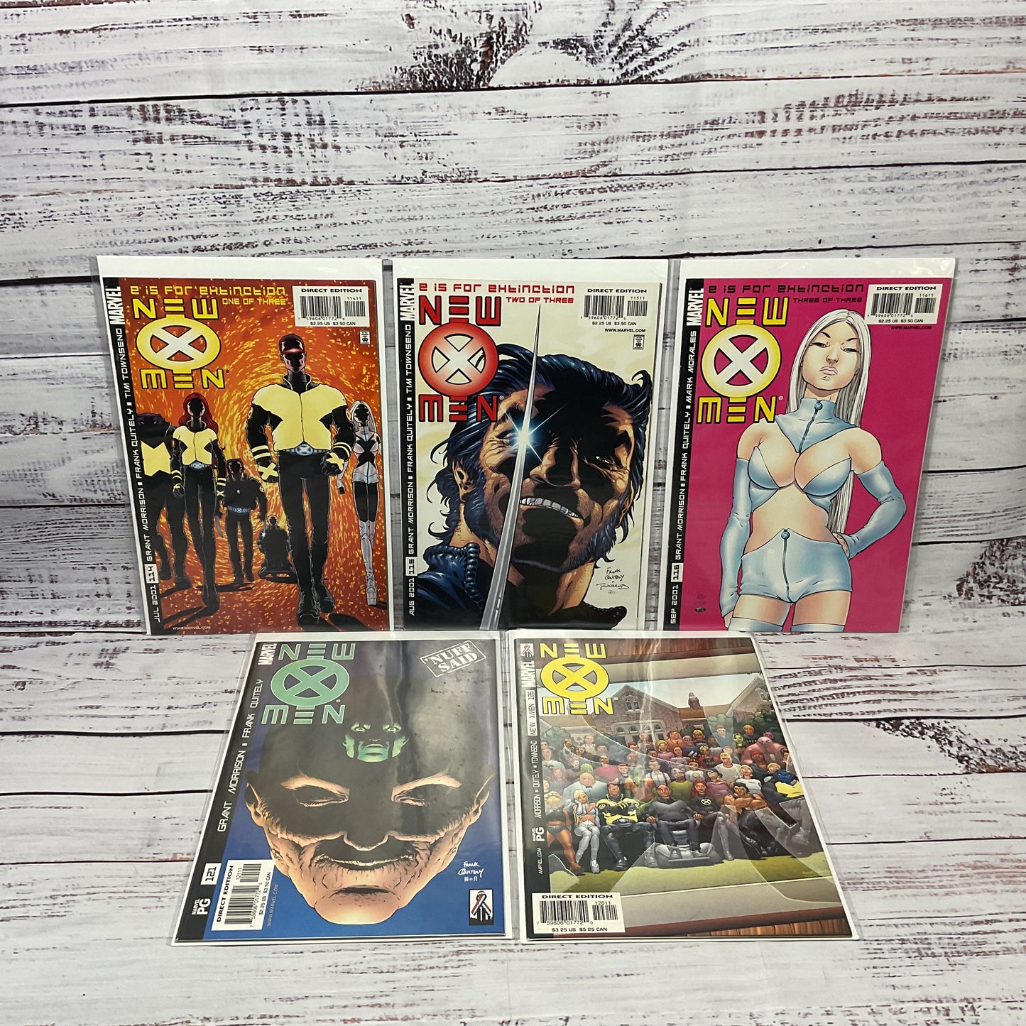 New X Men Marvel 114,115,116,121,126 1st App Negasonic Teenage Warhead 5 Comics