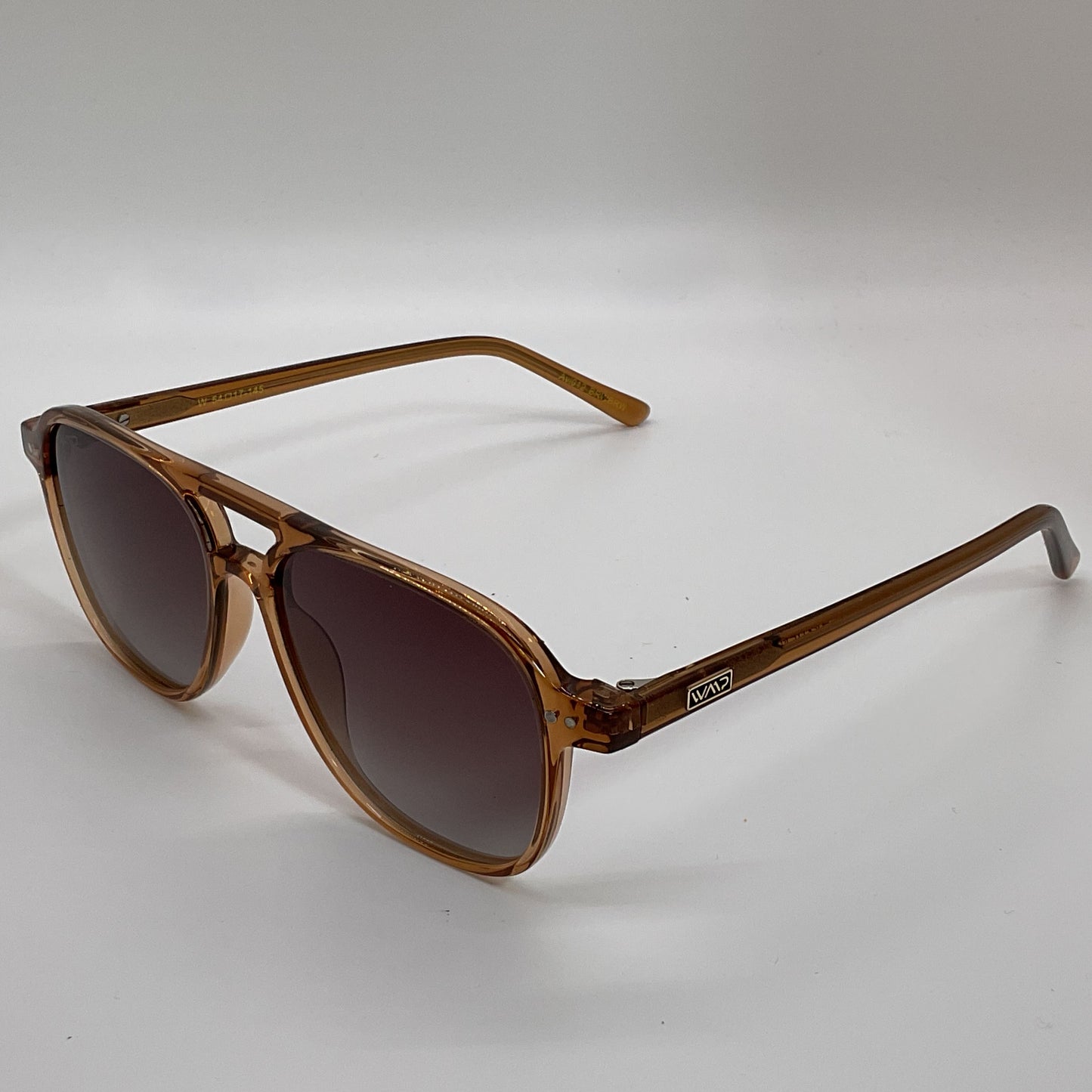WMP Avi012 Hayden Women's Clear Brown Sunglasses- 54[ ]17 145