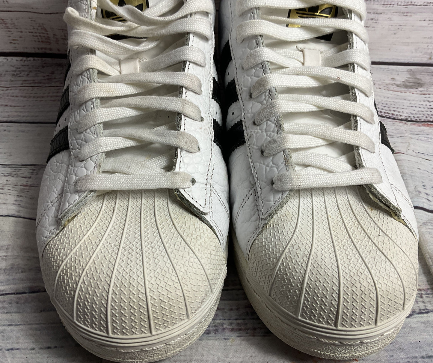 Adidas Pro Model Animal Sneakers White 9.5