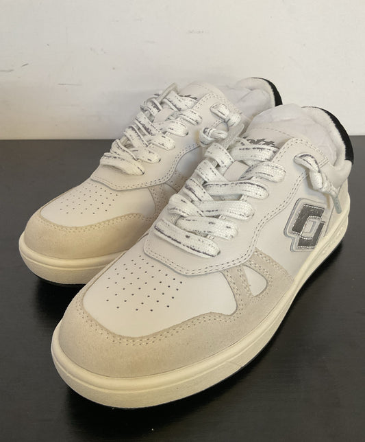 Lotto Leggenda White/Beige Sneaker Casual Shoe Women 7.5