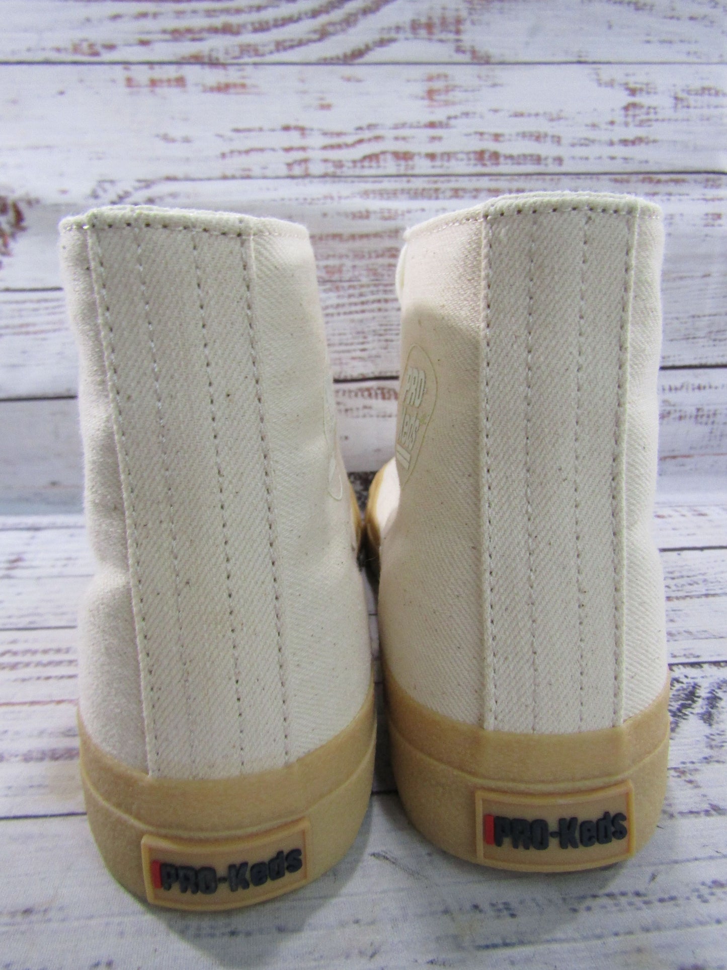 Pro-Keds Royal Hi Crepe Greige Men's Canvas Sneakers Size 7