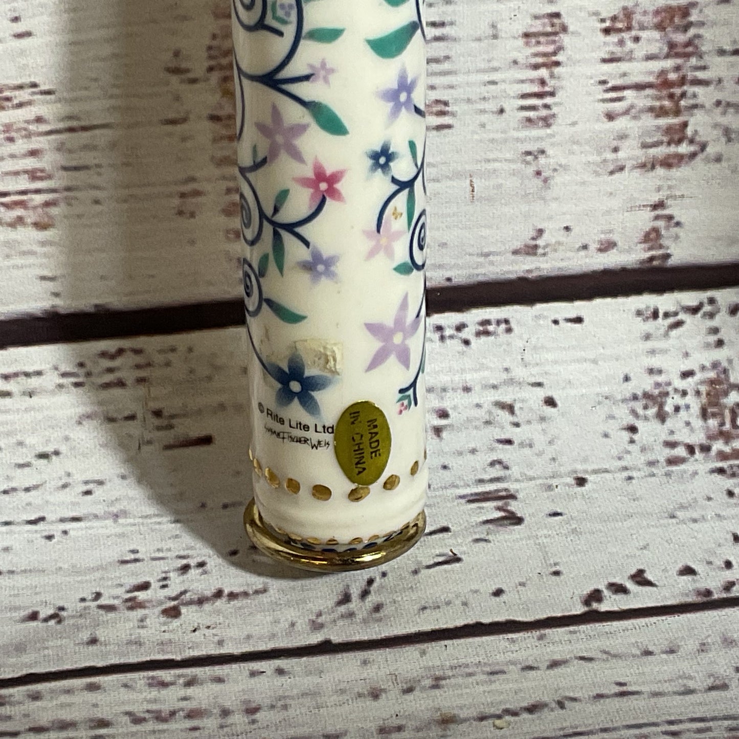 SUSAN FISCHER WEISS Ceramic Mezuza- 5.5"