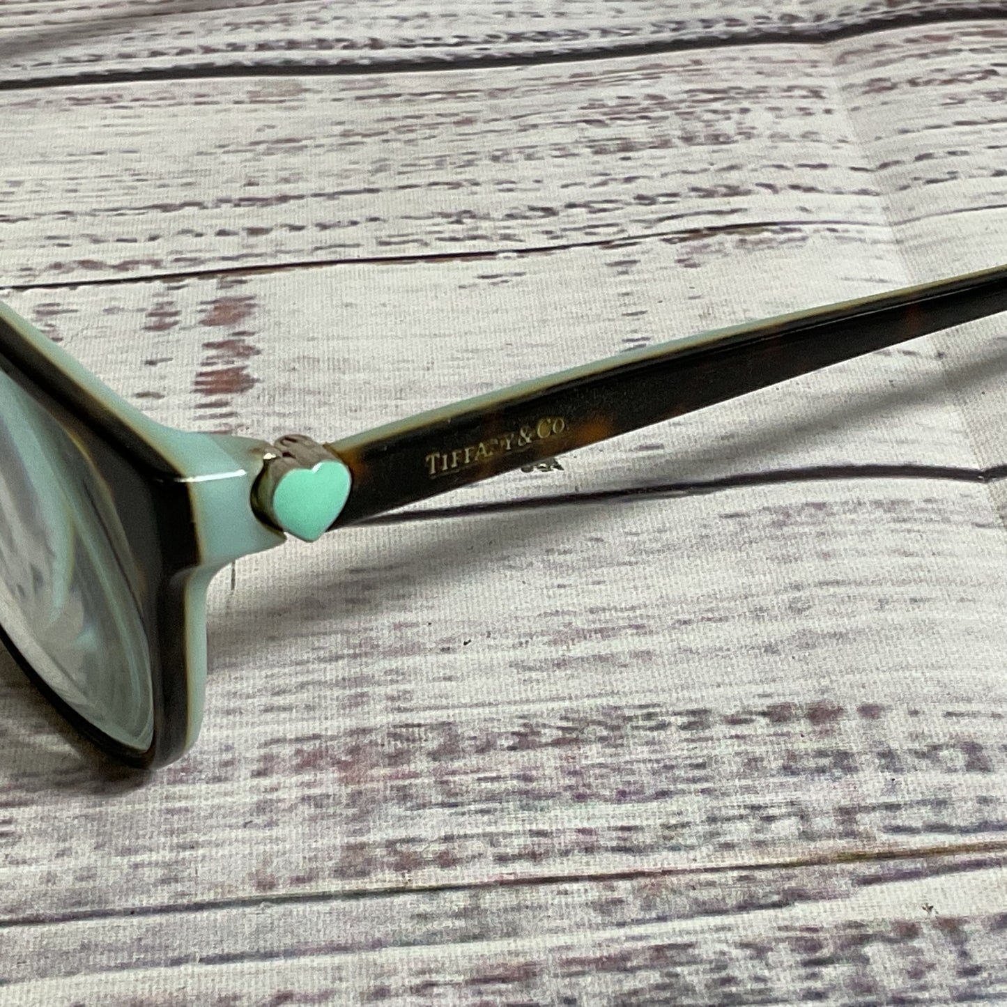 TIFFANY & CO. TF2097 8134 Women's Tortoise/Tiffany Blue Eyeglasses- 52[ ]16 135
