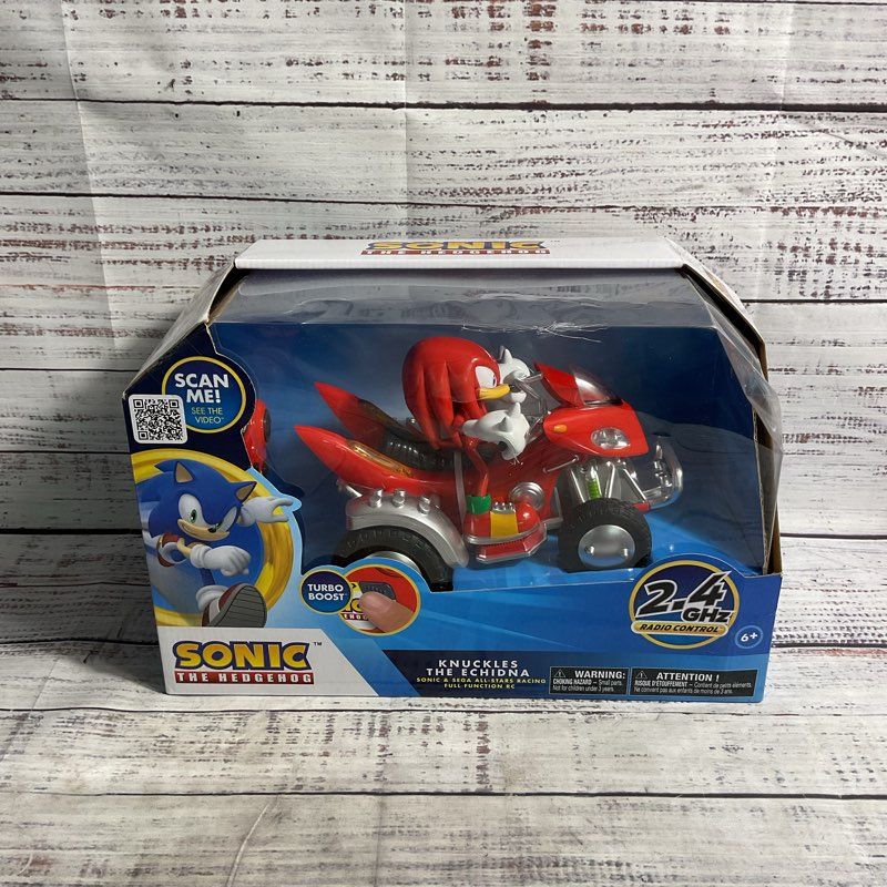 NEW Sonic The Hedgehog Sega All Stars Racing Knuckles The Echidna R/C Car