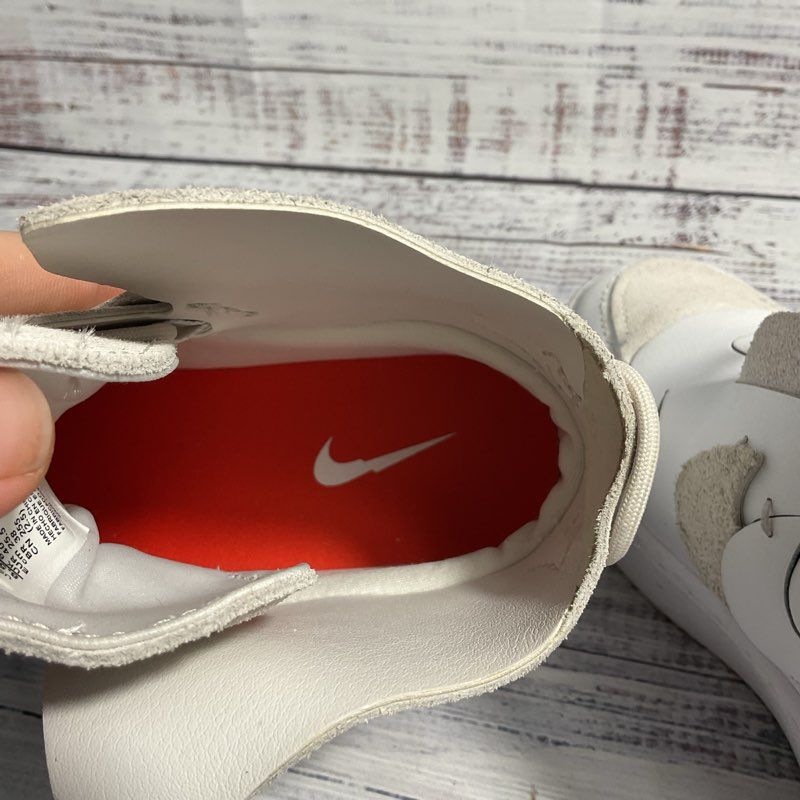 Nike Vandalised LX High Top White Platinum Designer Sneakers Women 8.5