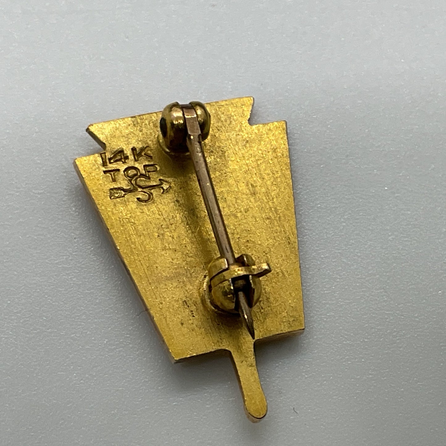 14K Yellow Gold NHS National Honor Society CSLS Pin- 1.70g