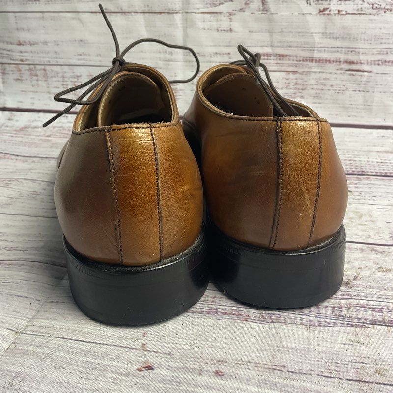 Loding Brown Leather Oxford Dress Shoe Men's Size 8