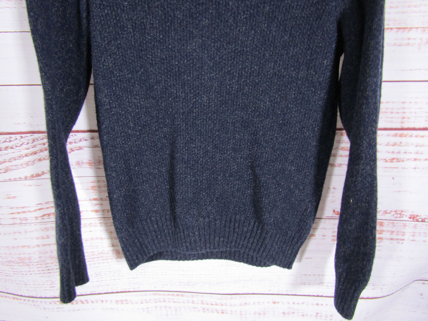 Daniele Blasi Men's Blue Wool Blend Knit Pullover Sweater Size M Made in Italy