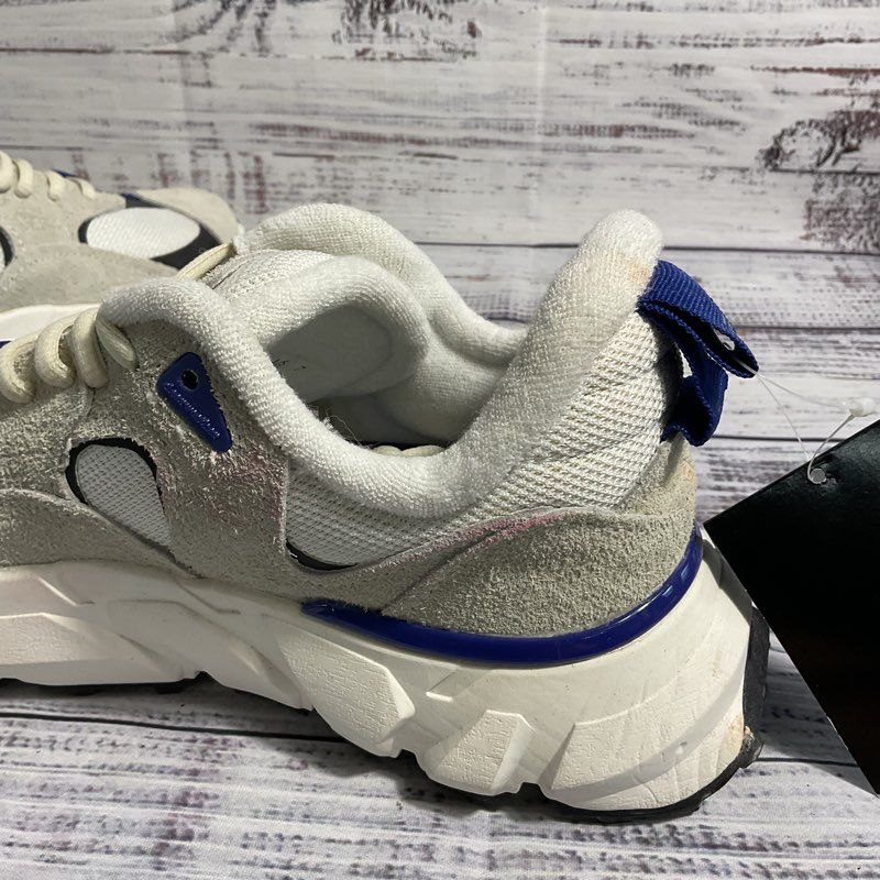 NWT Clearweather Pathfinder Heron Grey/Blue Sneakers Men's 7/Women's 8.5 DAMAGED