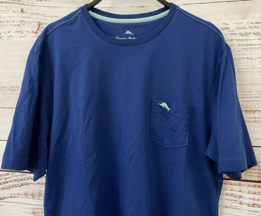 Tommy Bahama New Bali Skyline Men's Mazarine Blue Short Sleeve T-Shirt Size M
