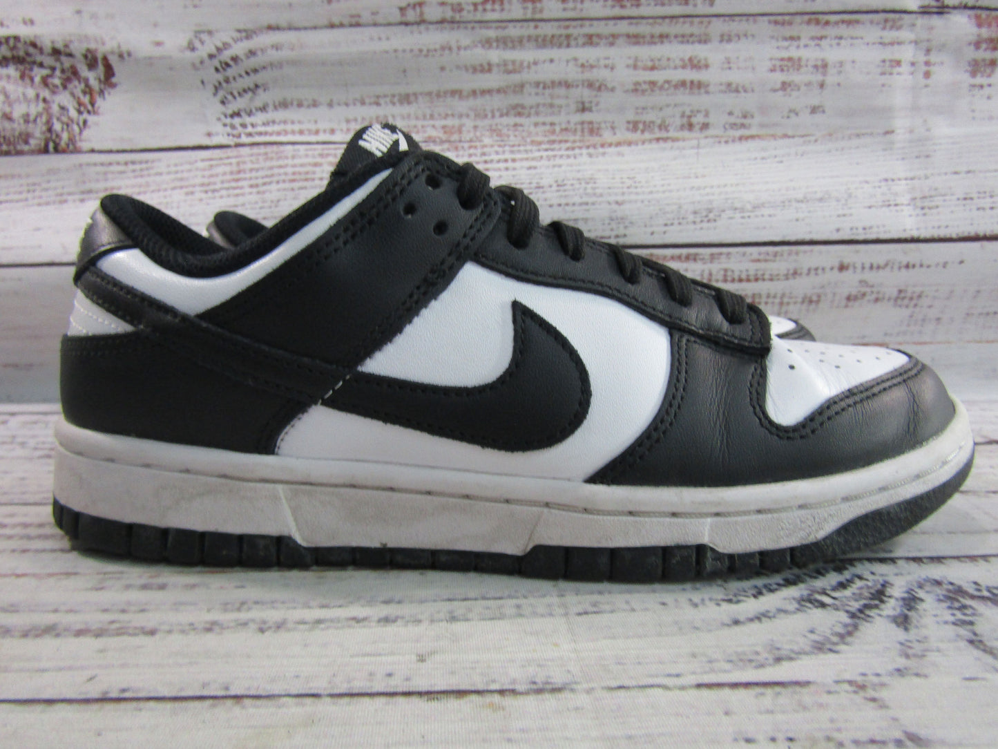 Nike Dunk Low Women's Black & White Low Top Sneakers Size 7.5 DD1503-101