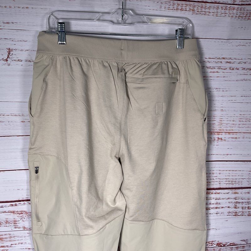 Vuori Beige Drawstring Tech Jogger Sweat Pants - Size M