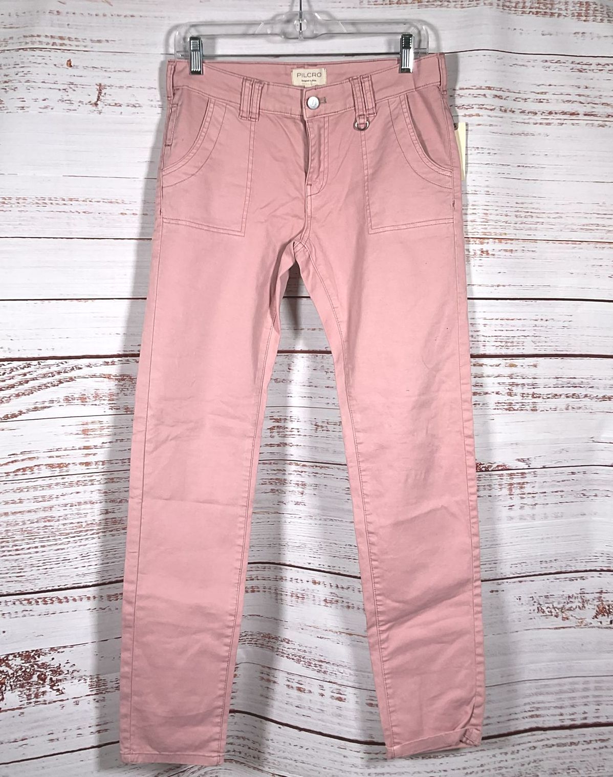 Pilcro For Anthropologie Utility Pants Pink Rose 27T