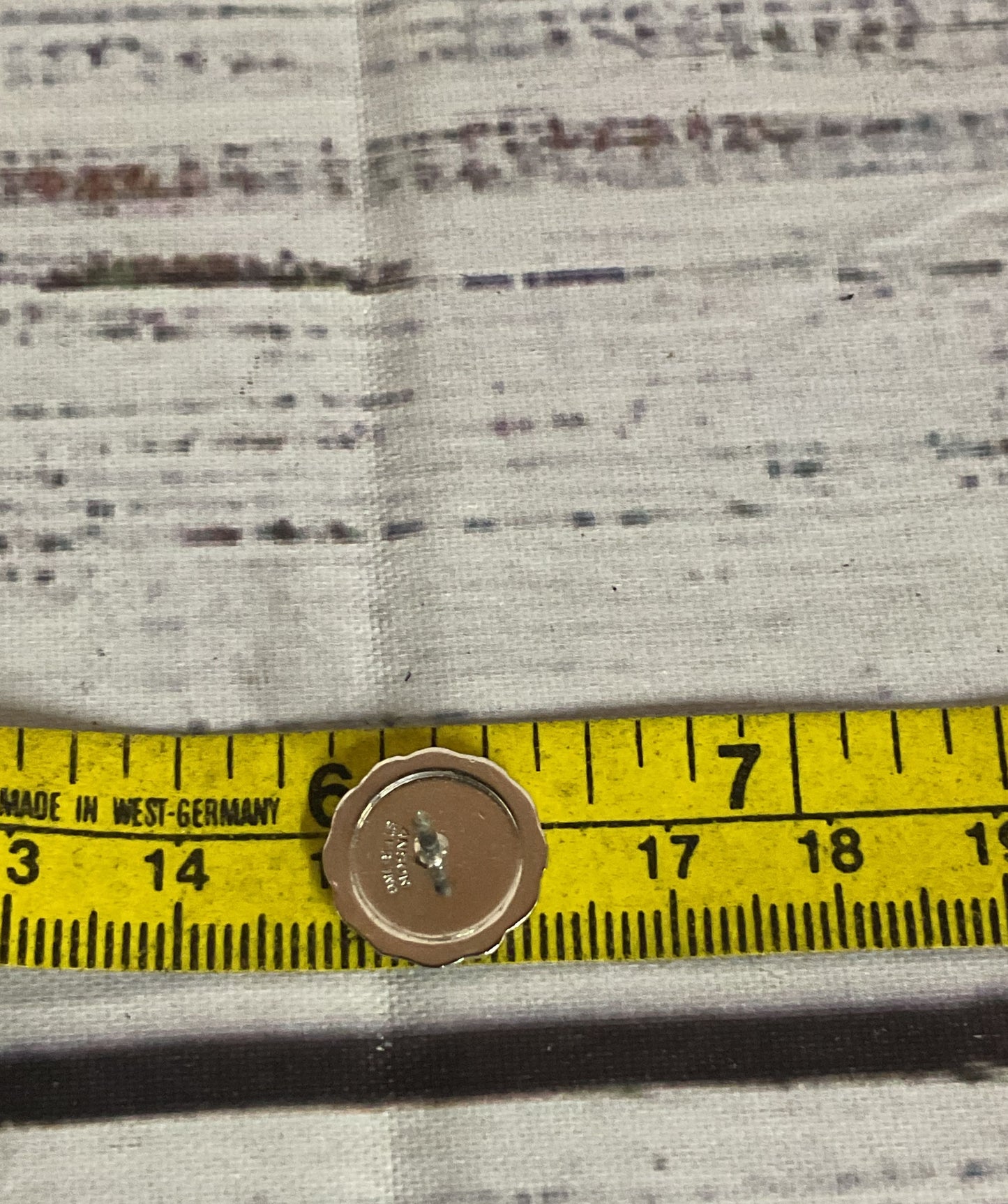 ANSON Sterling Silver Vintage Tie Clip Pin