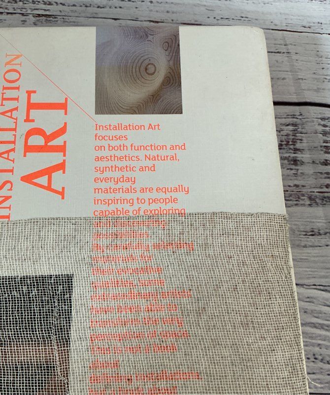 Installation Art Book By Shaoqiang Wang