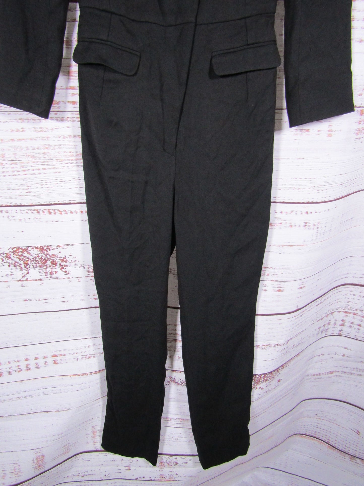 Ba&Sh Celia Women's Black Open Back Jumpsuit Size S