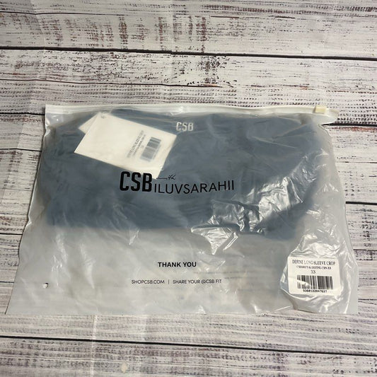 NWT Crop Shop Boutique X ILuvSarahii Black Define Long Sleeve CSB Crop Top Sz XS