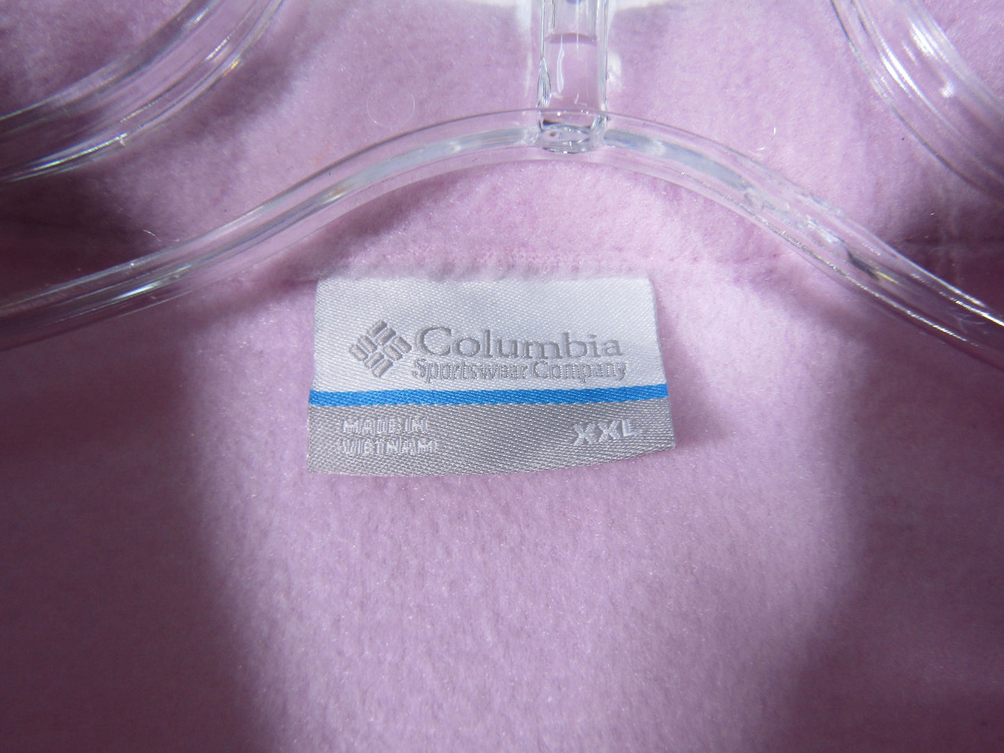 Columbia Benton Springs Women's Pink Full Zip Vest Size XXL