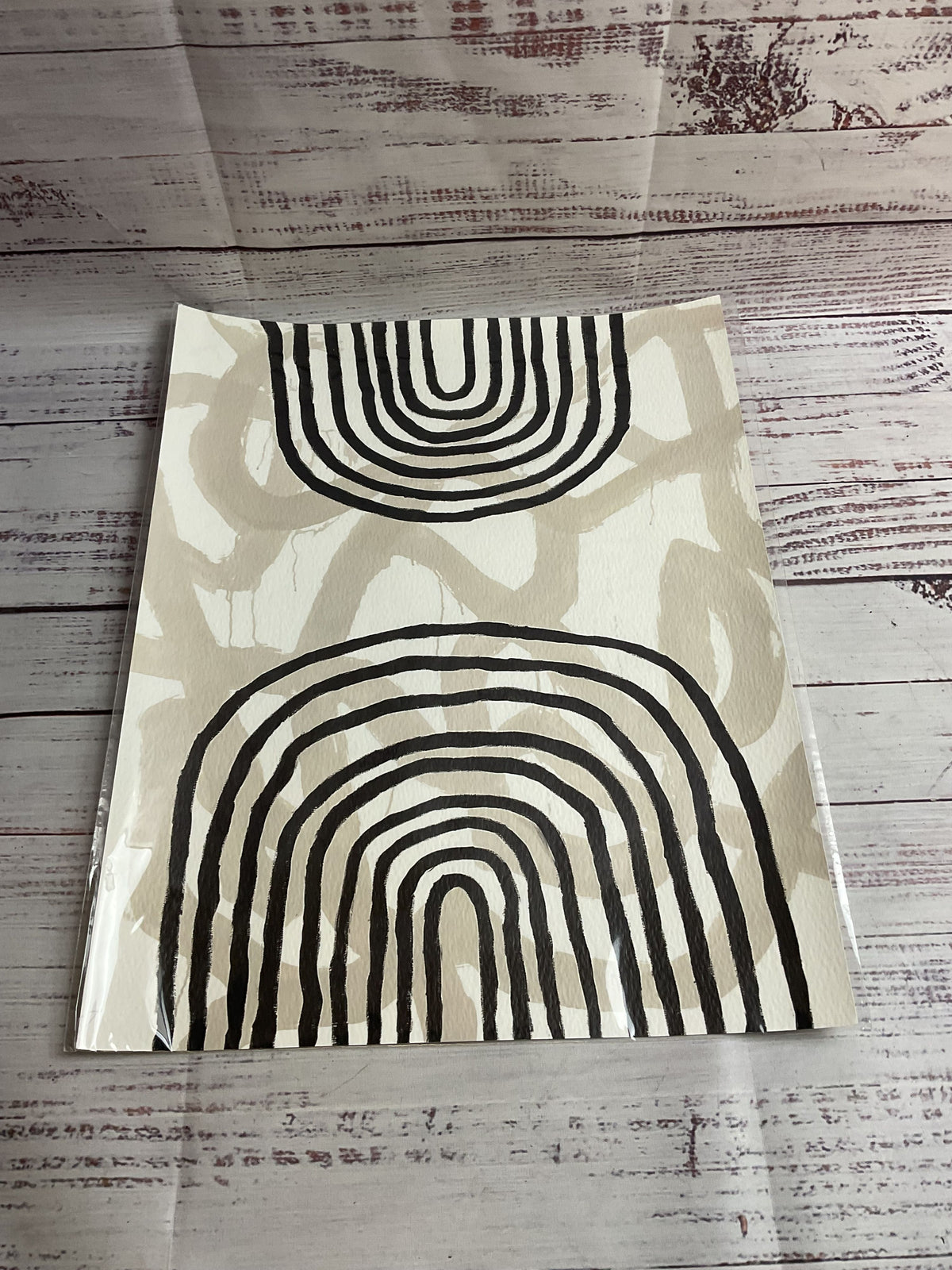 Double Black Rainbow Art Print by Parker Heath Signed.