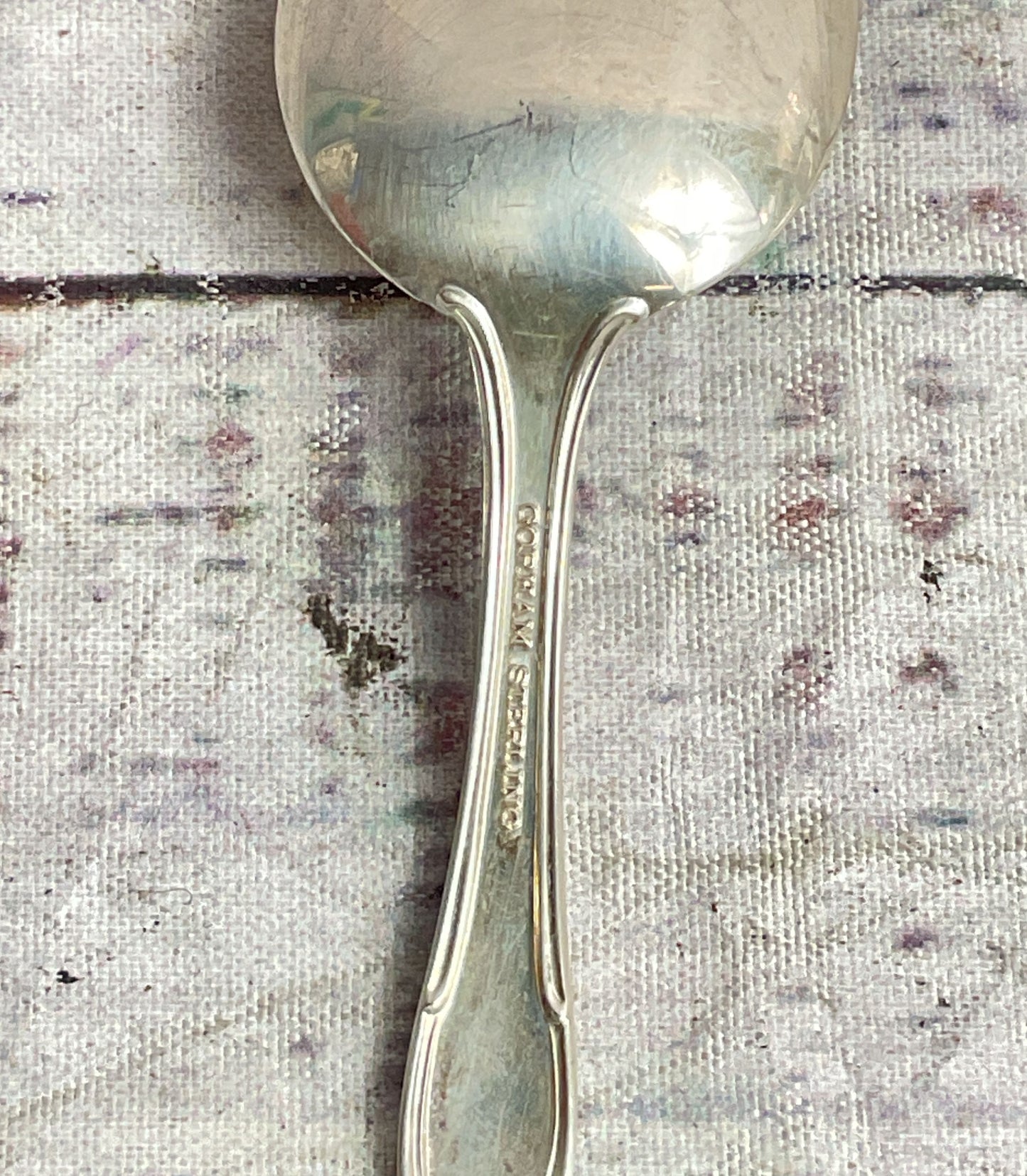 Gorham Vintage Set of 12 Rondo Spoons Sterling Silver