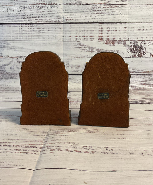 Genuine Burwood Brown Peter 1602-1682 Bookends