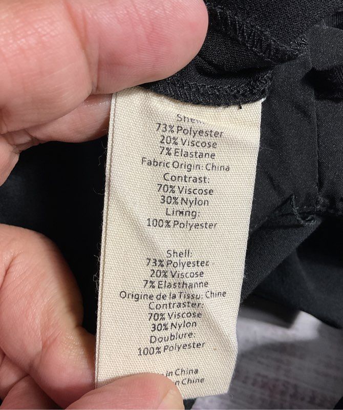 Women's L'AGENCE Black Jumpsuit Polyester Blend Size 2