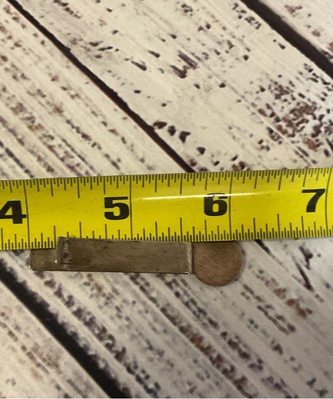 LEONORE DOSKOW 1981 Sterling Silver Money Clip 2"