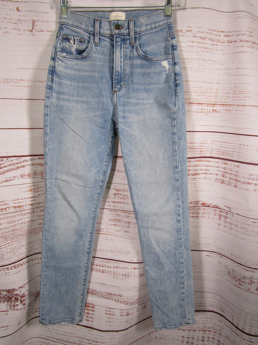 Favorite Daughter Women's Distressed Blue Denim Jeans Size 24