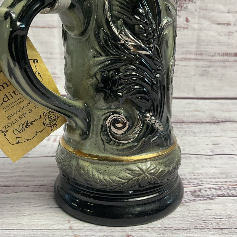 Zoller & Born Limited Edition Deutschland German Eagle Beer Stein Lidded Mug