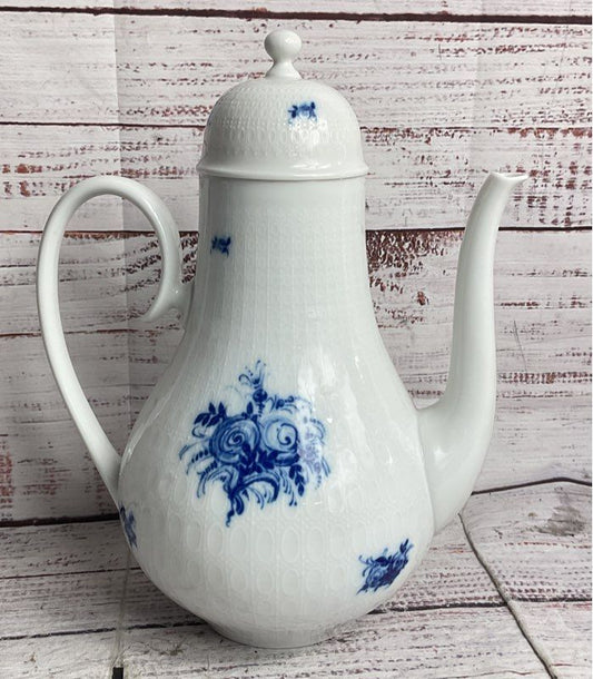 Rosenthal Björn Wiinblad Vintage Rhapsody 9.5" Coffee Tea Pot White